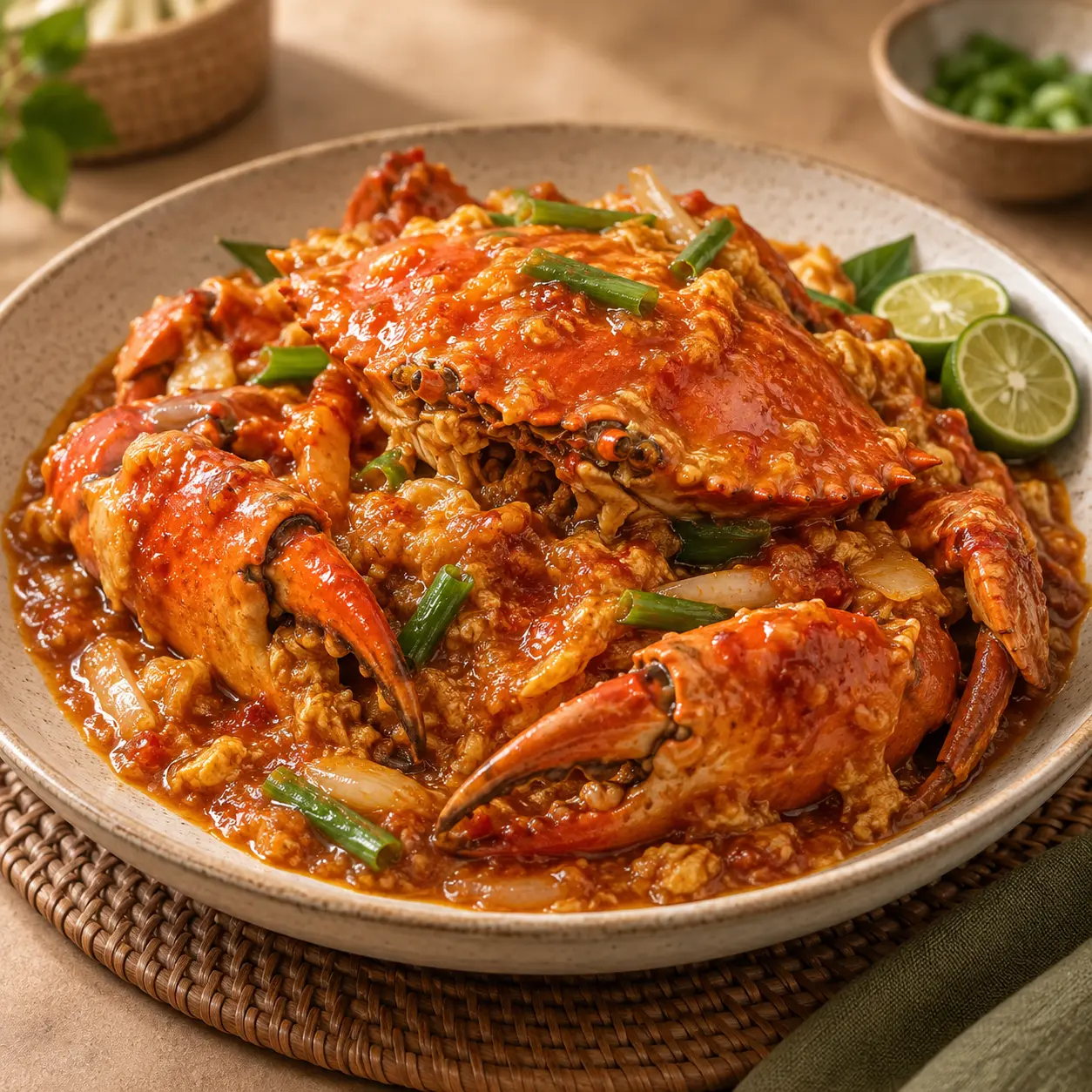 Kepiting Saus Padang Klasik