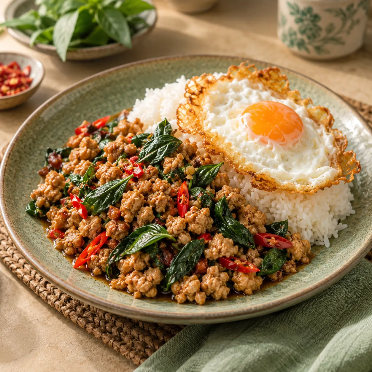 Thai Basil Chicken Klasik