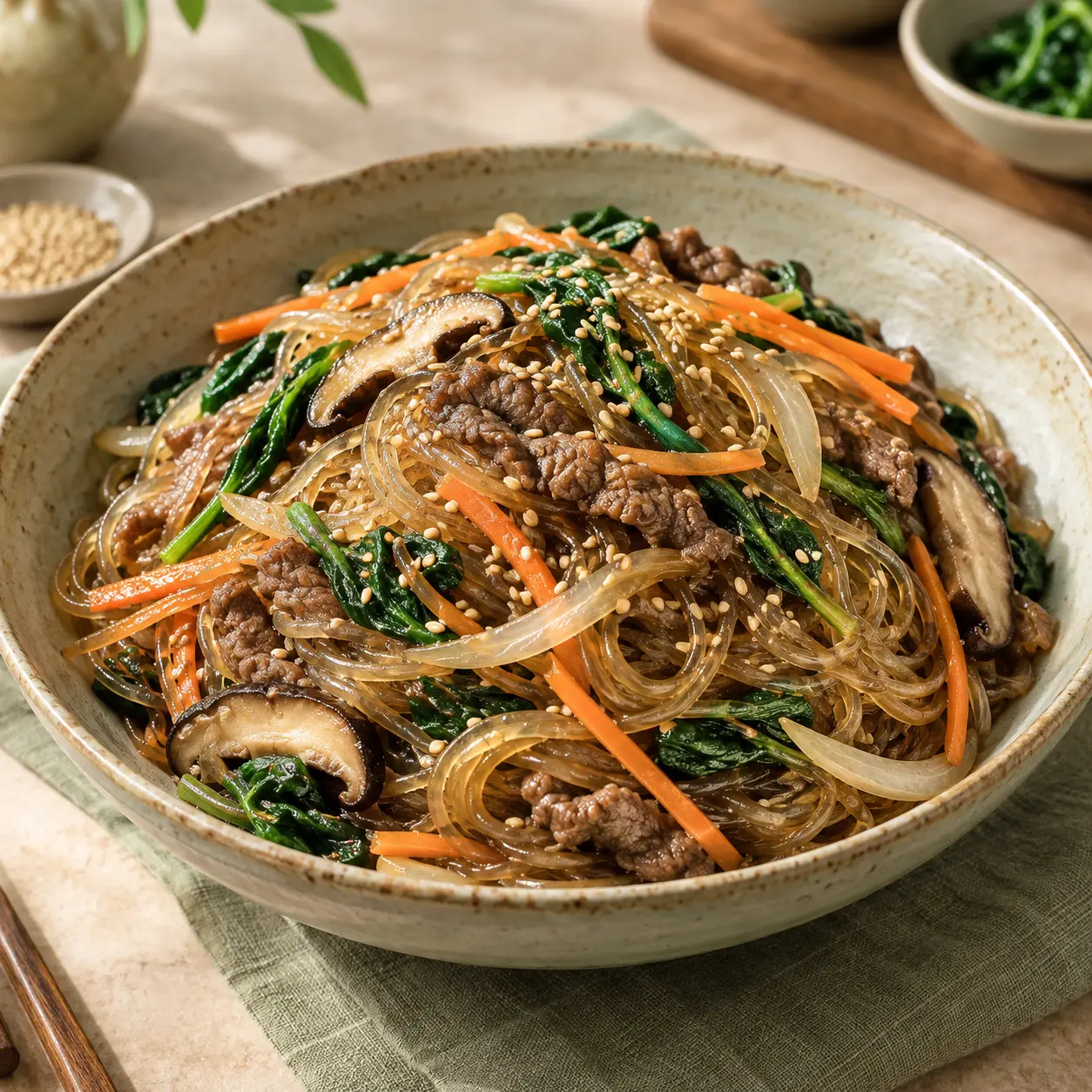 Japchae Korea Klasik