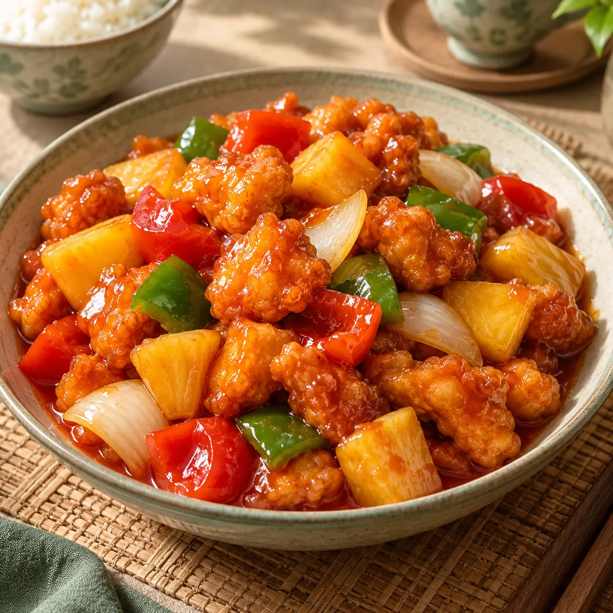 Sweet Sour Chicken China Klasik