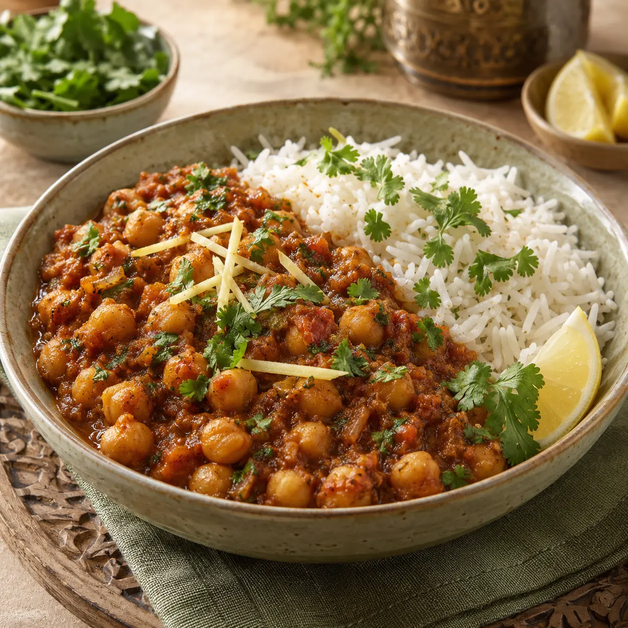 Chana Masala India Klasik