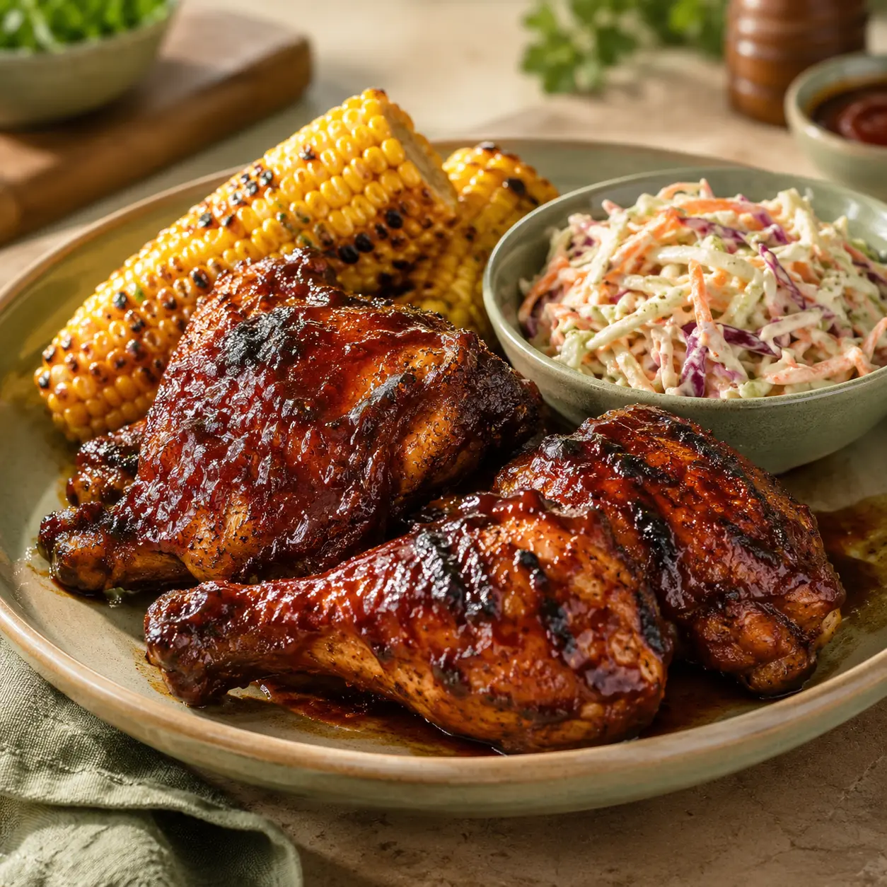 BBQ Chicken Amerika Klasik