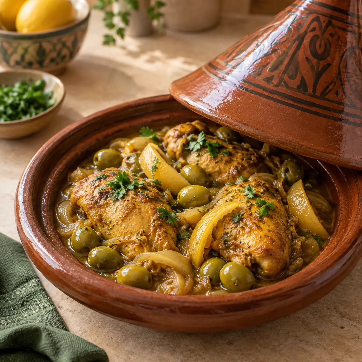 Moroccan Chicken Tagine Klasik