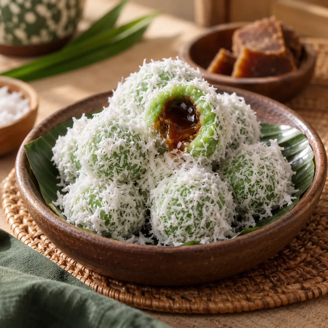 Klepon Gula Merah Klasik