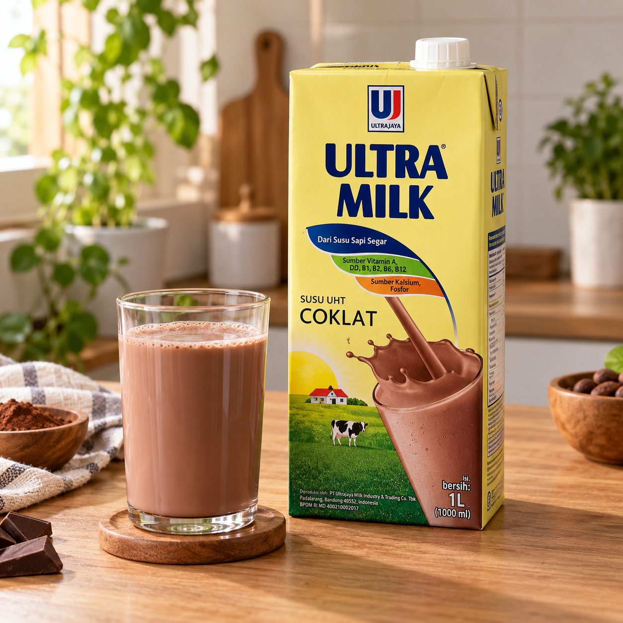 Susu UHT Cokelat